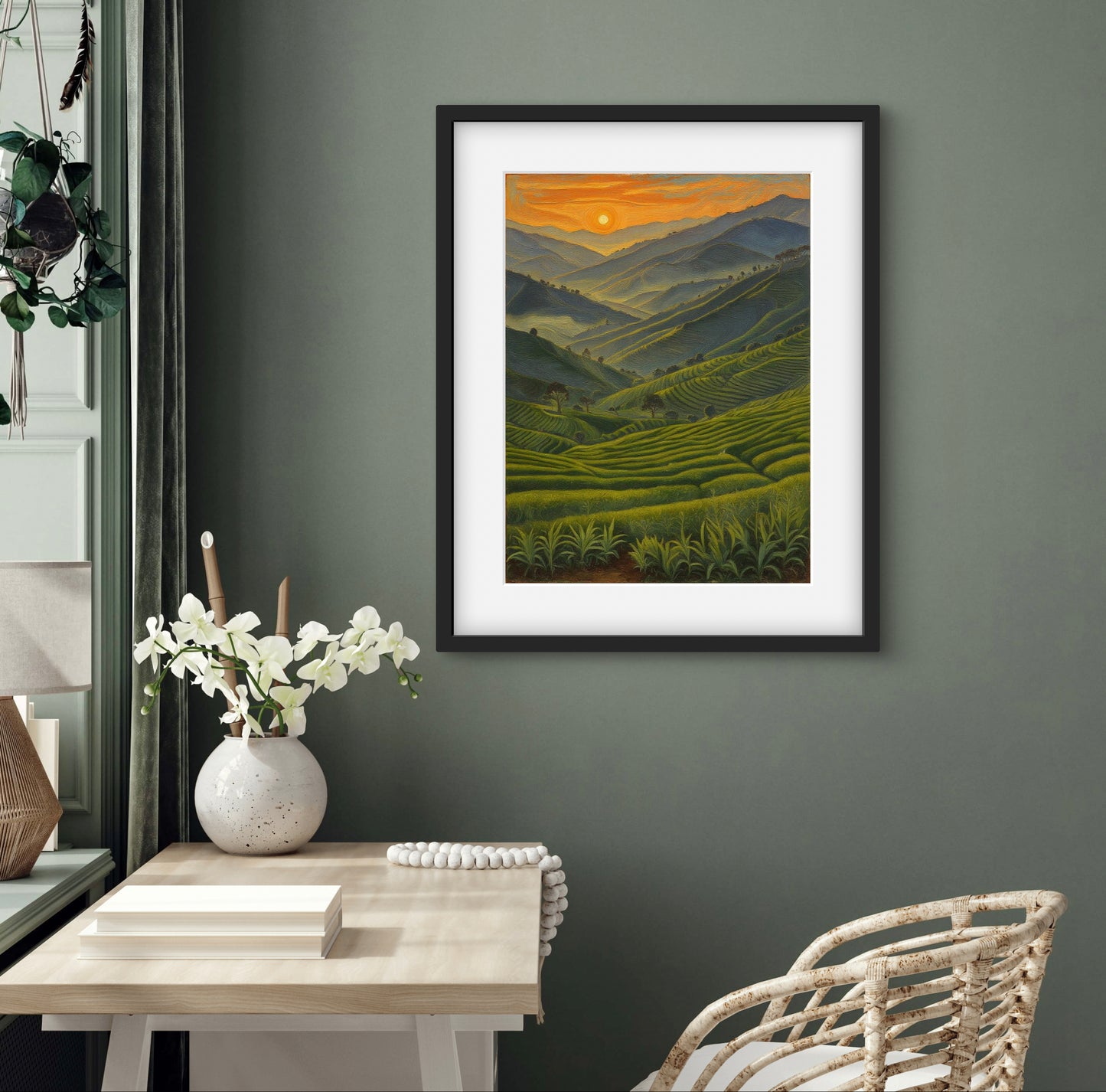 Golden Valleys at Dawn