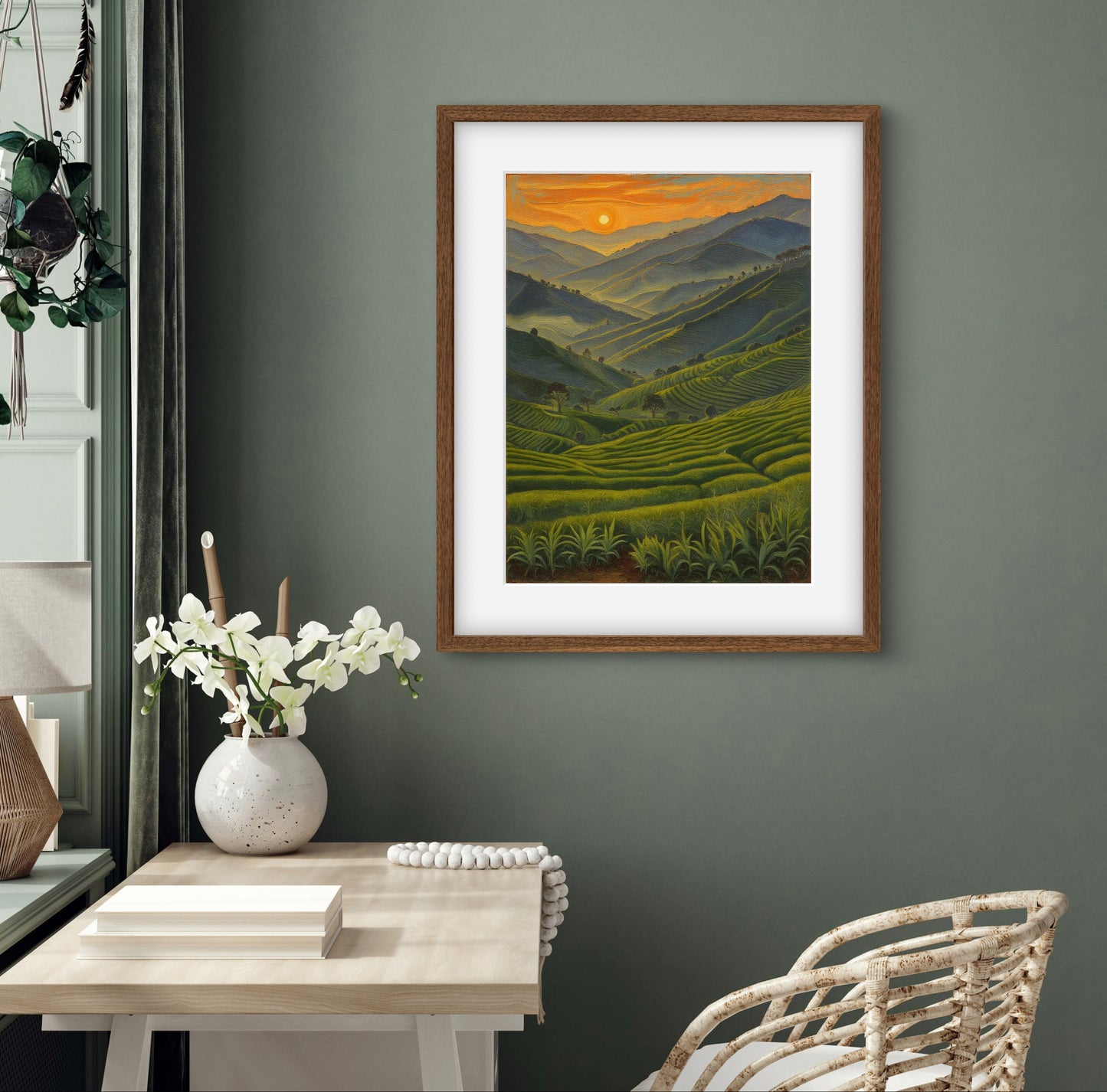 Golden Valleys at Dawn