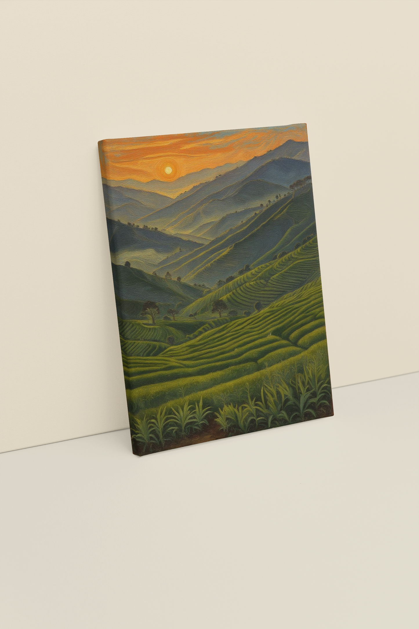 Golden Valleys at Dawn