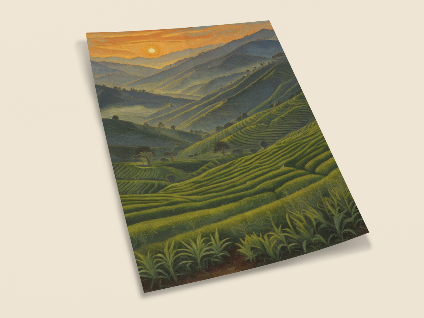 Golden Valleys at Dawn