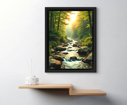 Whispers of the Forest Stream