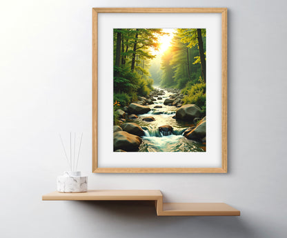 Whispers of the Forest Stream